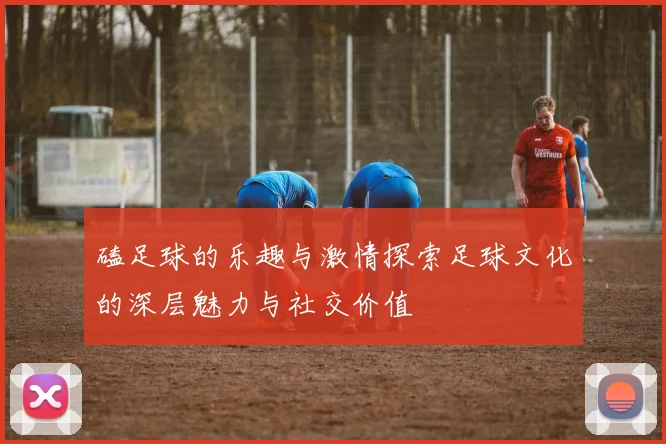 磕足球的乐趣与激情探索足球文化的深层魅力与社交价值